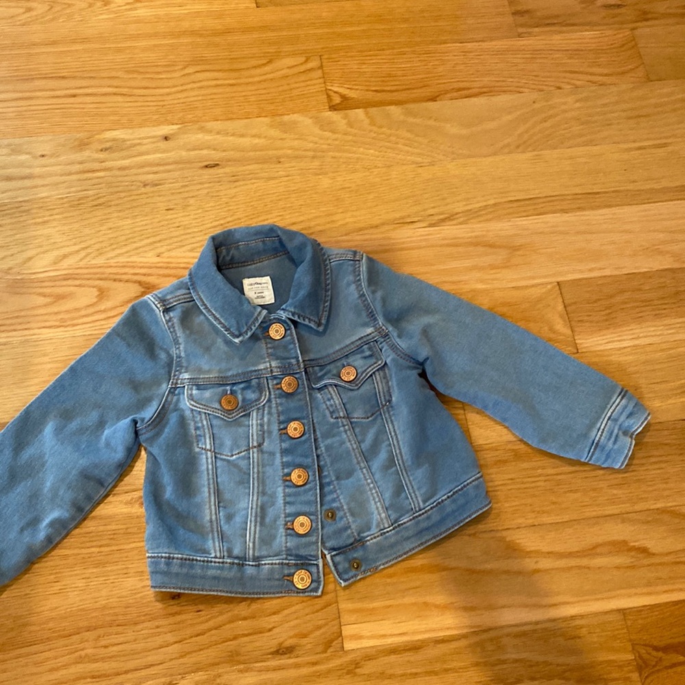 Baby Gap size 3 girls denim soft jean jacket.